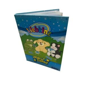 Webkinz Game Trading Card Hardcover Binder Book with 61 Cards